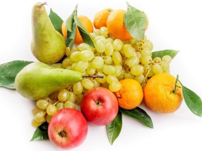 Billede viser forskellige frugter