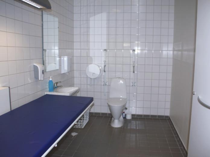 Billede viser toilet faciliteter